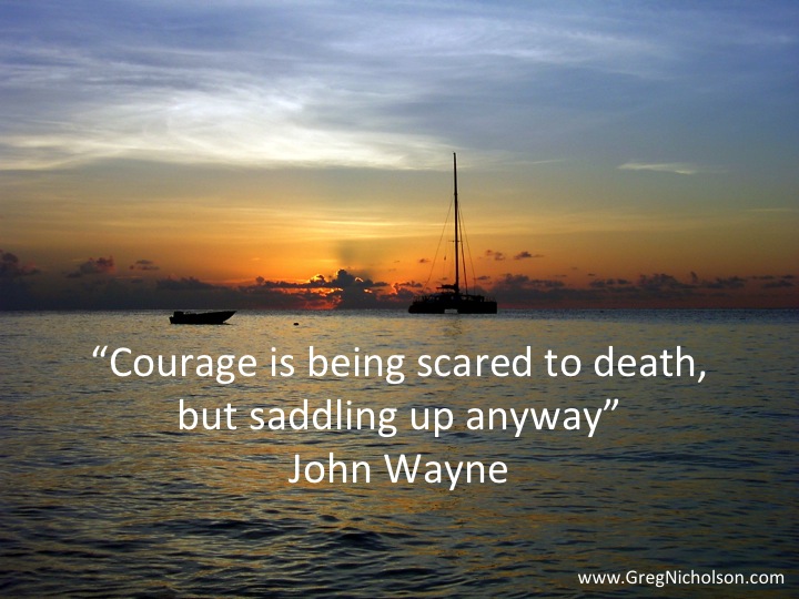 courage by john wayne